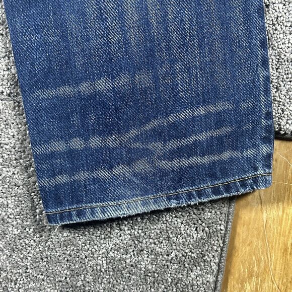 G Star RAW 3301 Jeans Men 34x32 Blue 3301 Slim Straight Stretch Denim Whiskered - Picture 11 of 16